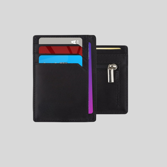 Genuine Leather Credit Cardholder –Minimalist Card Wallet