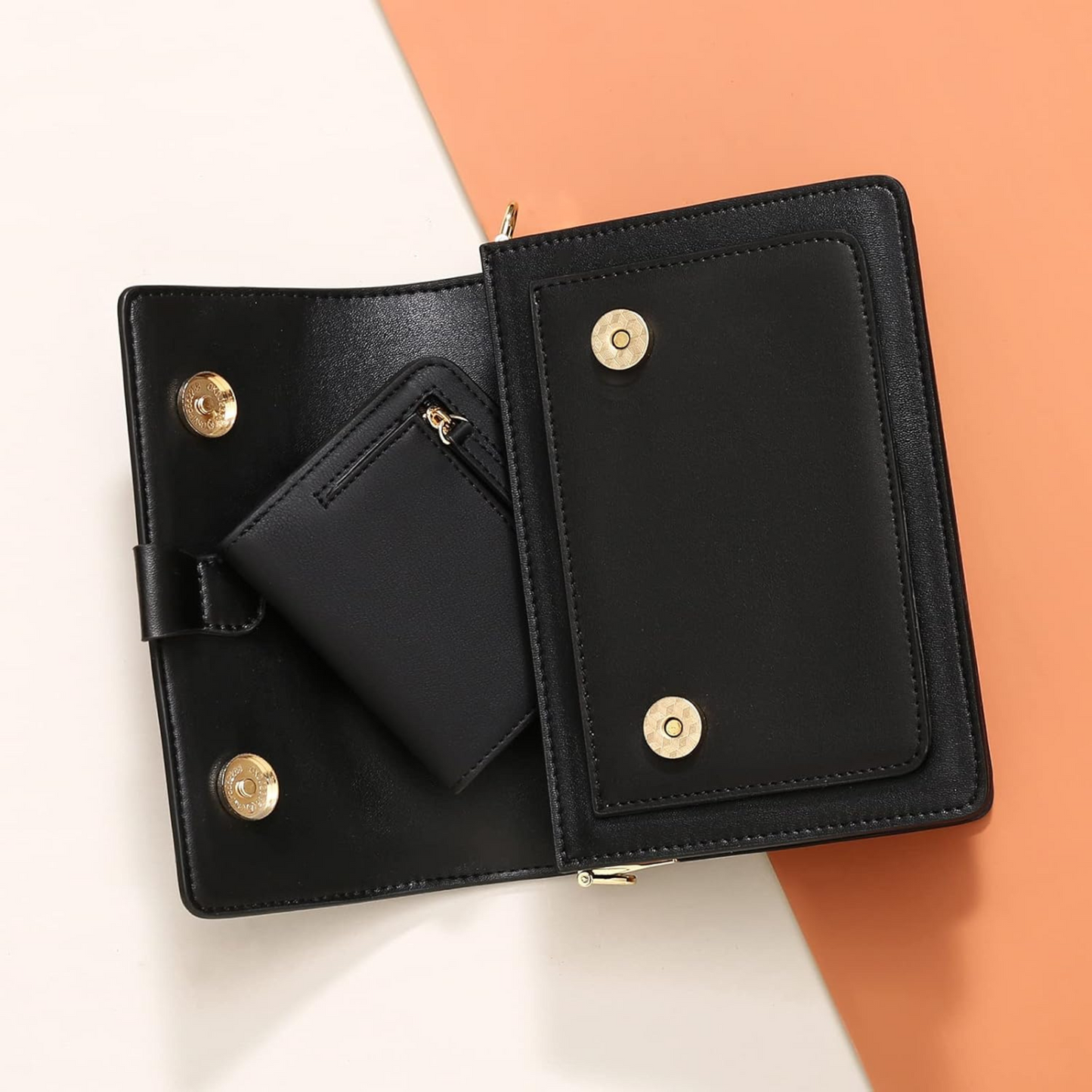 Genuine Leather Women's  Bifold  Wallet –Slim & Minimalist
