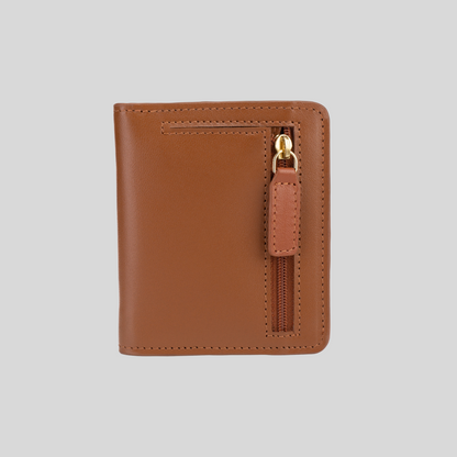 Genuine Leather Women's  Bifold  Wallet –Slim & Minimalist