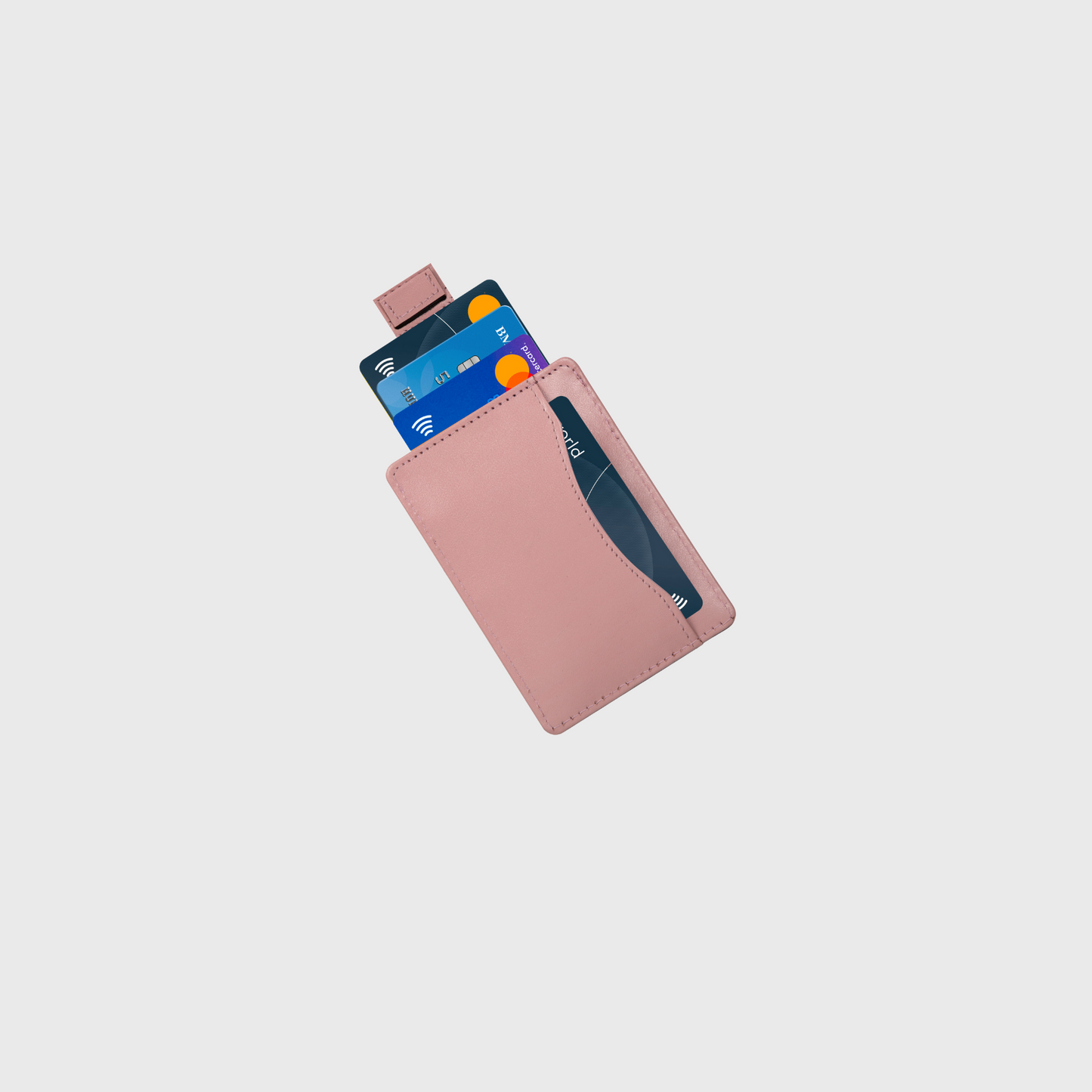Genuine Leather Minimalist Card Holder -Slim & Stylish