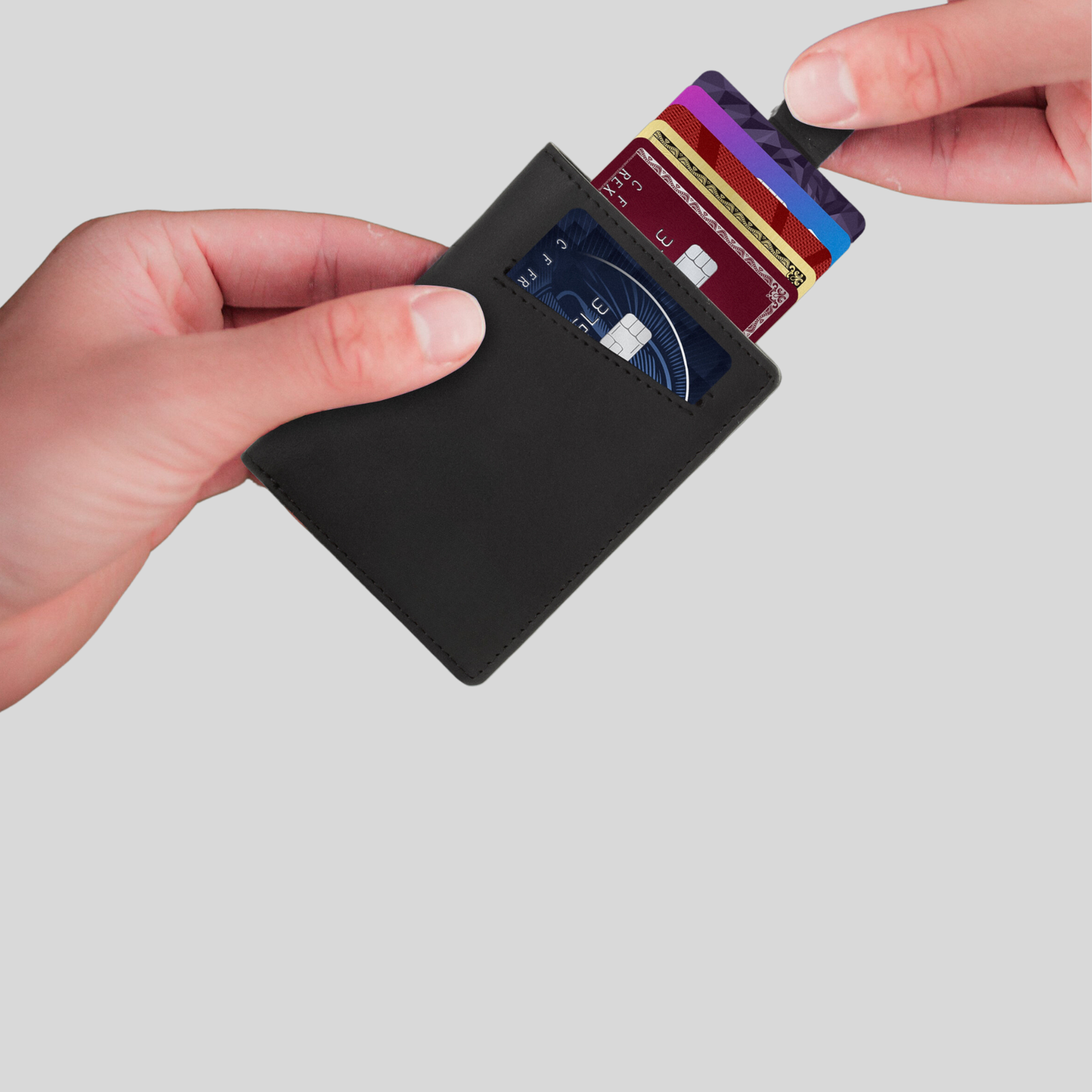 Genuine Leather Bifold Wallet –Slim & Minimalist